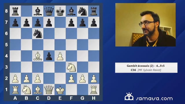 1.e4 e5 Gambit Écossais (2/5)