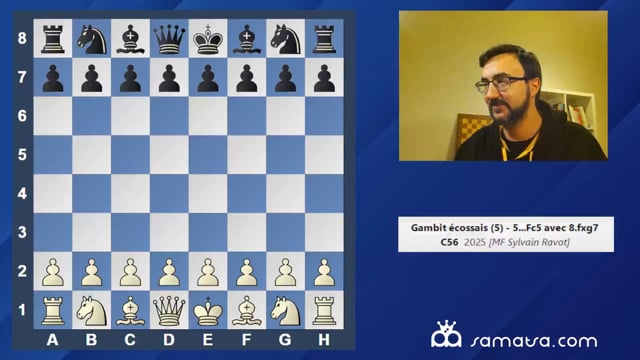 1.e4 e5 Gambit Écossais (5/5)